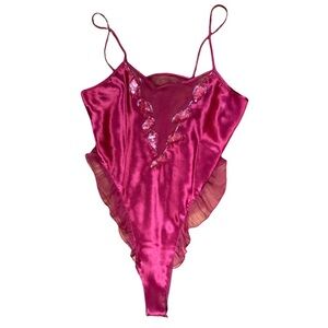 Vintage Gold tag Victoria’s Secret teddy size M